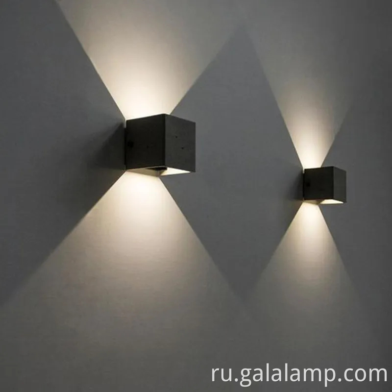 Современный скандинавский водонепроницаемый светодиодный светодиодный настенный свет